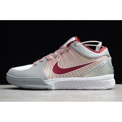 Nike Erkek Zoom Kobe 4 Protro Gri / Pembe Basketbol Ayakkabısı Türkiye - THTHW0OL